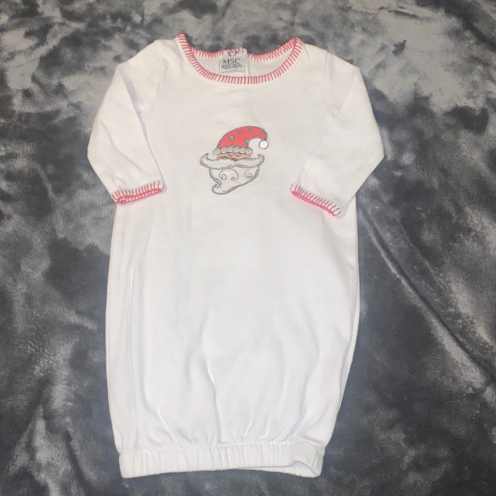 Main Street collection (MSC) Christmas Santa clause sleeper size 0-6m